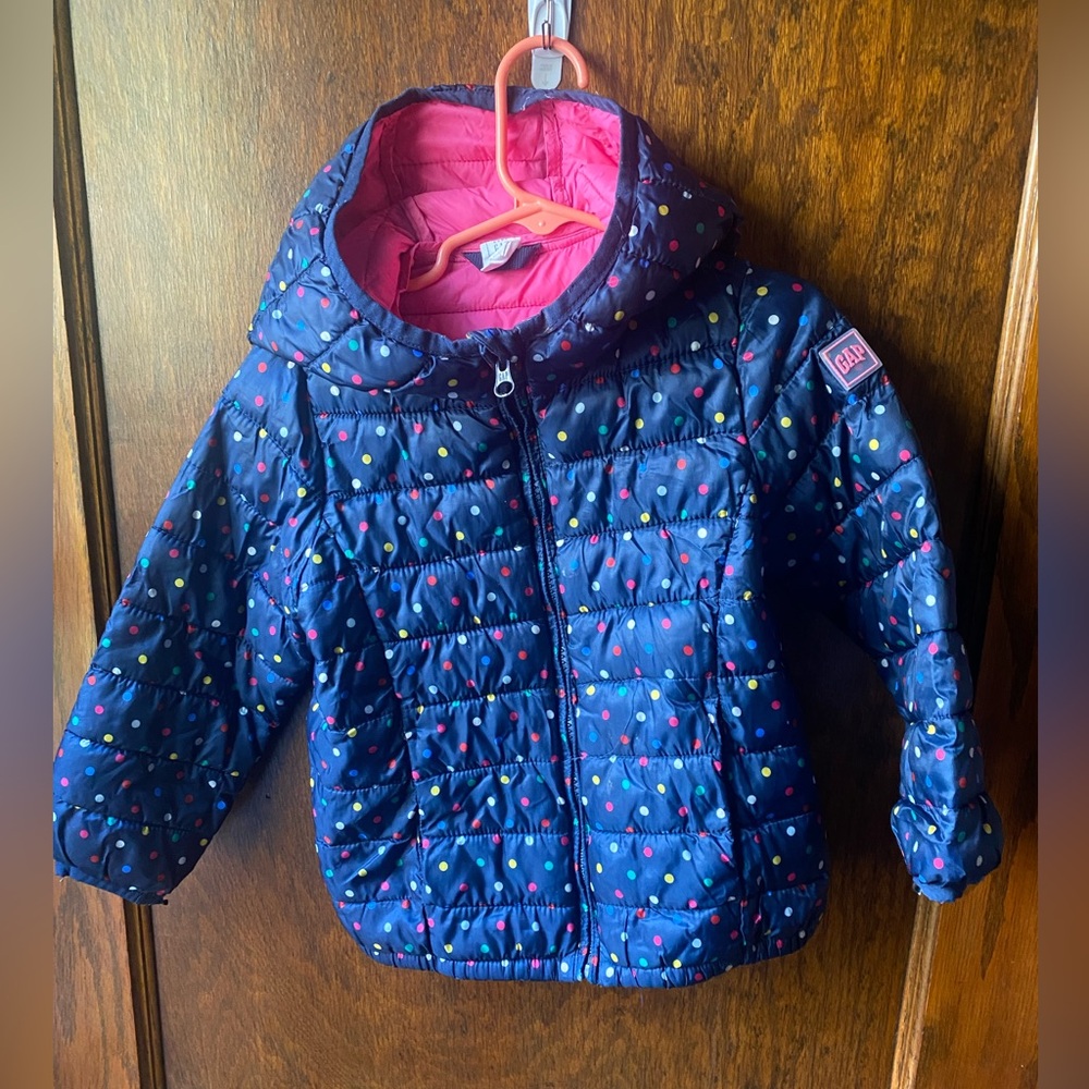 Gap Toddler winter coat 4T, primaloft coat